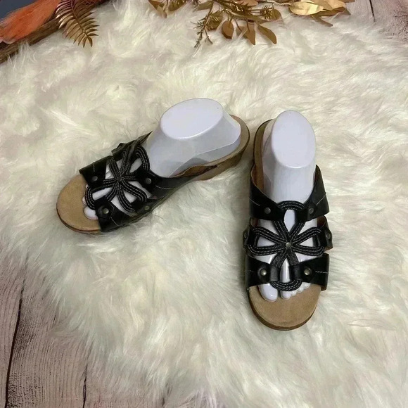 *Dansko Serena Black Slide Women’s Size 41 - Picture 1 of 9